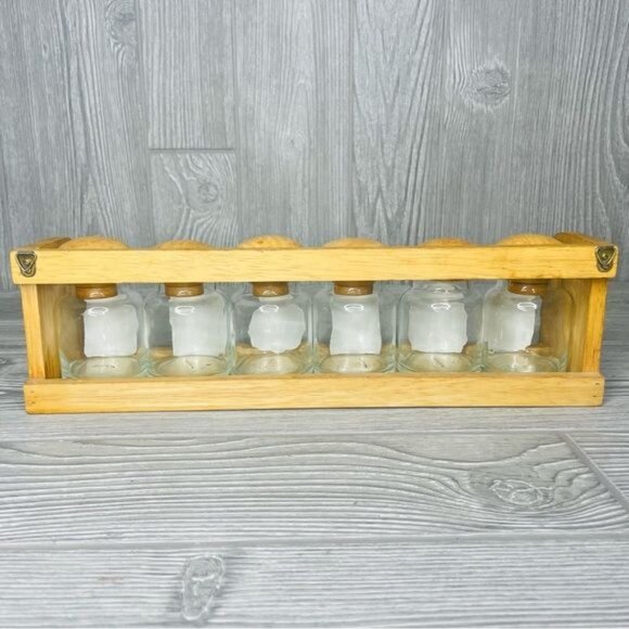 Handmade diy potion vintage spice rack / spice jars Halloween kitchen decoration - Picture 6 of 6